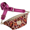 XL APEROL MAGENTA LEO-PRINT ART BELT BAG