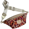 XL APEROL MAGENTA LEO-PRINT ART BELT BAG