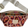 XL APEROL MAGENTA LEO-PRINT ART BELT BAG