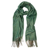 GREEN ART DOUBLE FACE SOFT SCARF