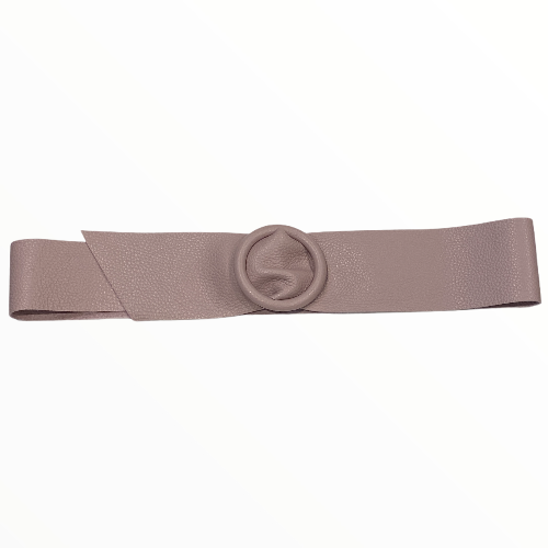 Chic and minimal soft leather belt in many colours