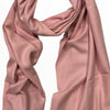 Pink soft scarf