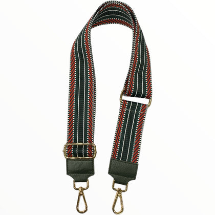 Red and green adjustable strap