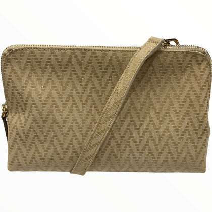 Box XL. Vanilla luxury leather messenger bag