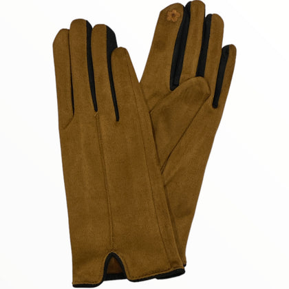 Taba chic gloves with black details