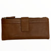 Big brown leather wallet