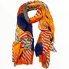 Coral fashion scarf
