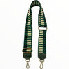 Green striped adjustable strap