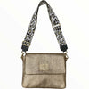 Mandy. Gold leather limited edition bag