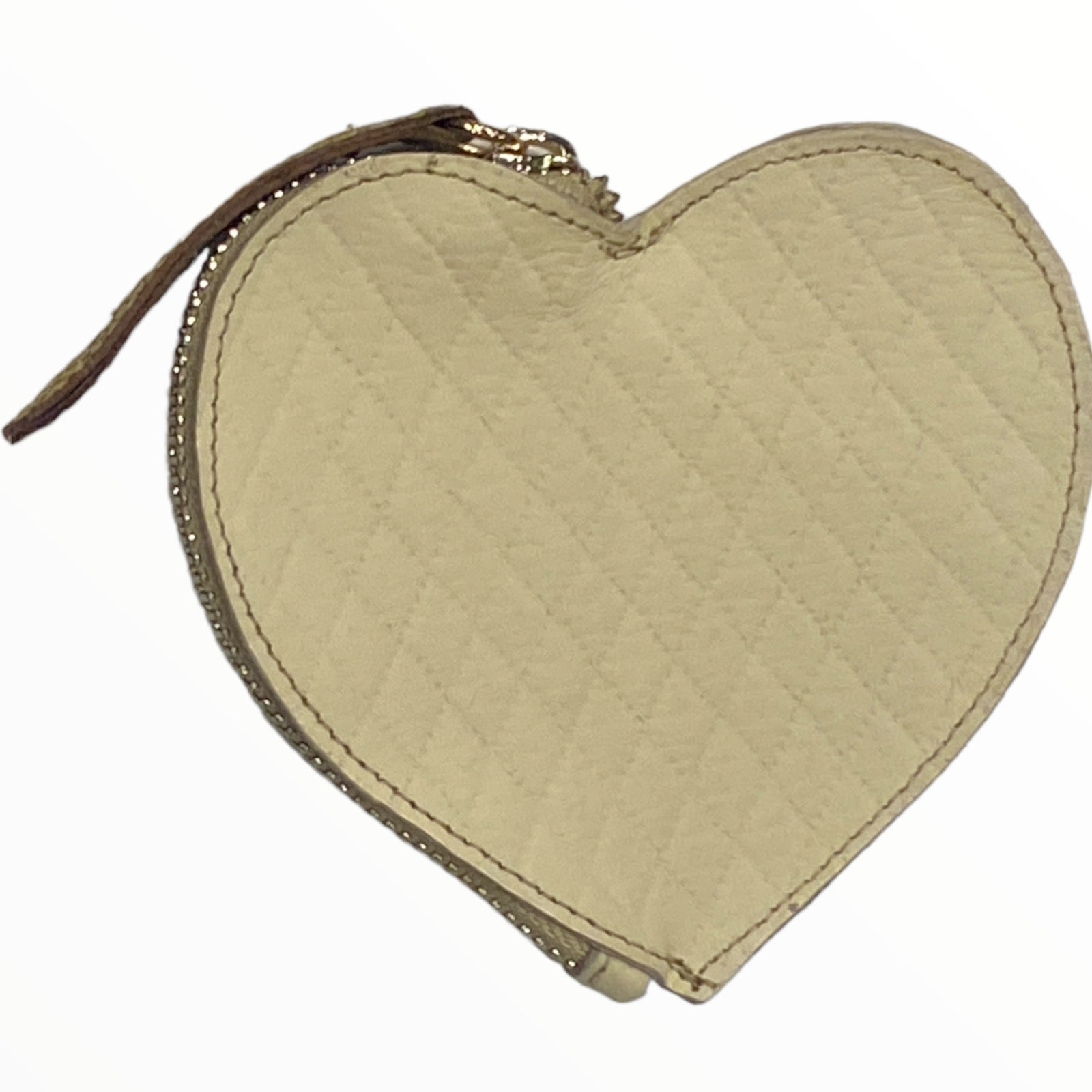 Leather heart coin wallet