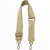 Beige minimal adjustable strap with gold metals