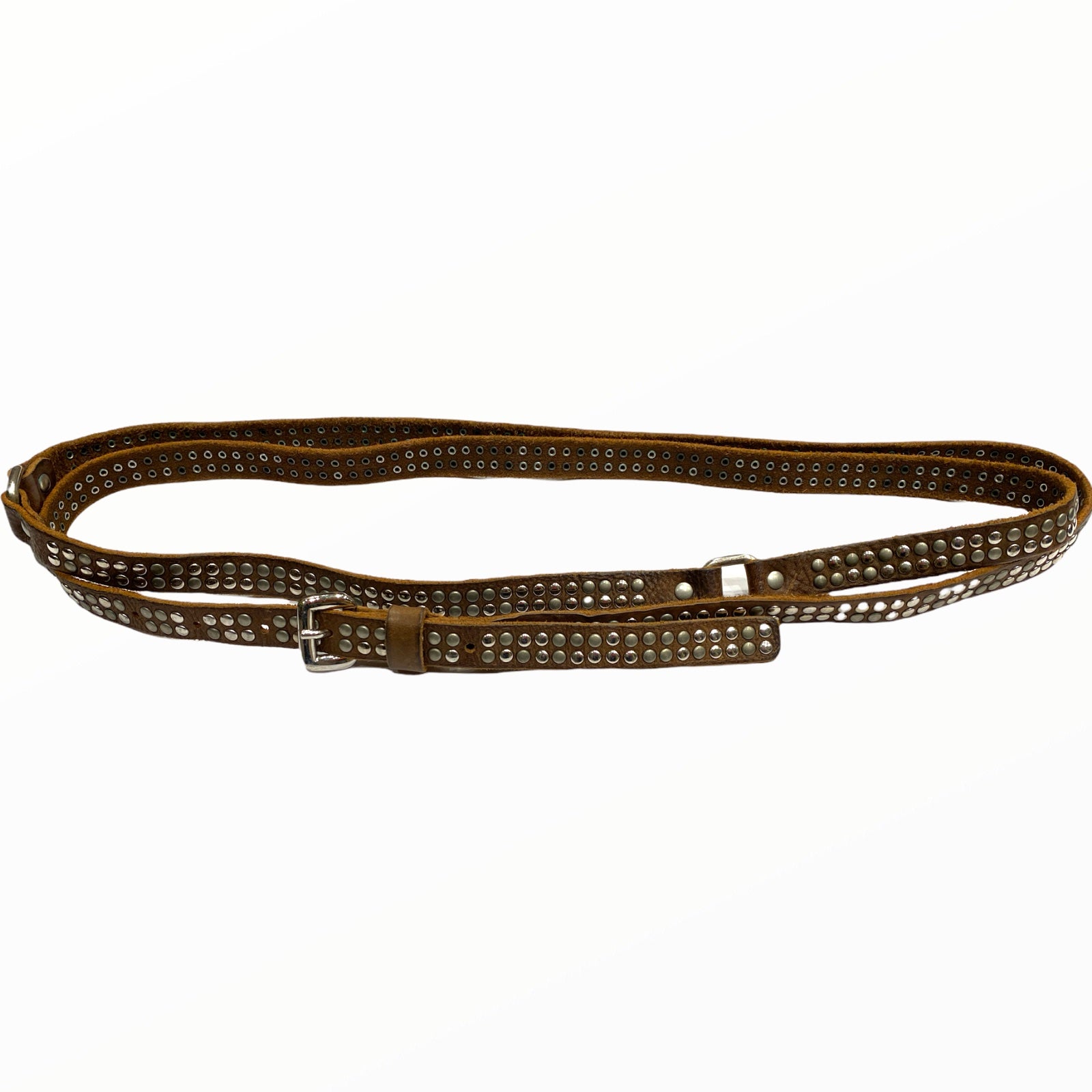 Taba leather belt with trucks
