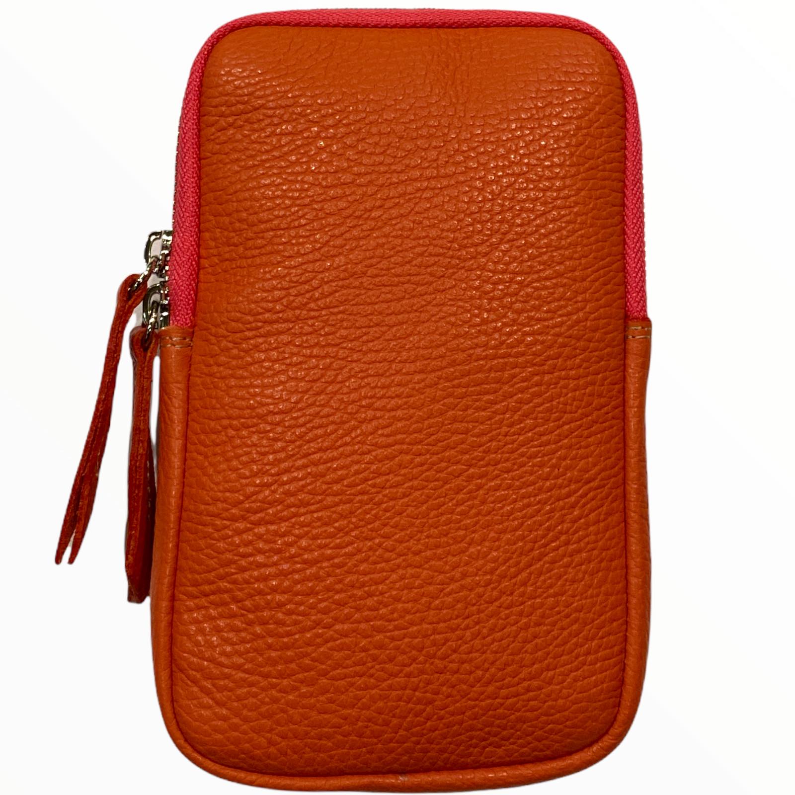 Coral mobile leather case