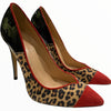 Leopard-print heels
